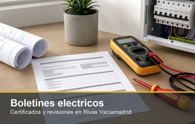 Boletines electricos en Rivas Vaciamadrid